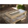 Uptown Brown Gas Fire Pit Table - 42" Burner