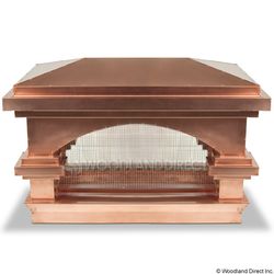 Venetian Copper Custom Chimney Cap