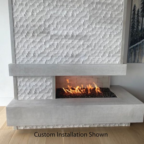 Isokern Xcelux Linear Gas Fireplace - 48"