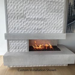 Isokern Xcelux Linear Gas Fireplace - 48"