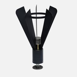 Fin Style Gas Tiki Torch