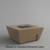M&ouml;bius Balboa Square Concrete Gas Fire Pit - 36"