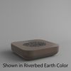 M&ouml;bius Montecito Square Concrete Gas Fire Pit - 46"