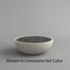 Mobius La Jolla Round Concrete Gas Fire Bowl - 46"