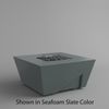 M&ouml;bius Balboa Square Concrete Gas Fire Pit - 36"