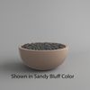 Mobius La Jolla Round Concrete Gas Fire Bowl - 36"