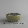 Mobius La Jolla Round Concrete Gas Fire Bowl - 36"