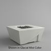 M&ouml;bius Balboa Square Concrete Gas Fire Pit - 36"