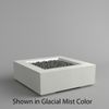 M&ouml;bius Encinitas Square Concrete Gas Fire Pit - 46"