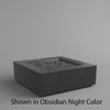 M&ouml;bius Encinitas Square Concrete Gas Fire Pit - 46"