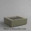 M&ouml;bius Encinitas Square Concrete Gas Fire Pit - 46"