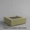 M&ouml;bius Encinitas Square Concrete Gas Fire Pit - 46"