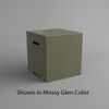 M&ouml;bius Encinitas Rectangular Concrete Gas Fire Pit - 57"