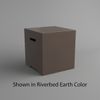 M&ouml;bius Encinitas Rectangular Concrete Gas Fire Pit - 57"