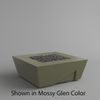 M&ouml;bius Balboa Square Concrete Gas Fire Pit - 46"