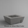 M&ouml;bius Balboa Square Concrete Gas Fire Pit - 46"
