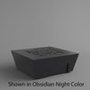 M&ouml;bius Balboa Square Concrete Gas Fire Pit - 46"