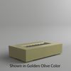 M&ouml;bius Encinitas Rectangular Concrete Gas Fire Pit - 69"