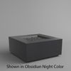 M&ouml;bius Encinitas Square Concrete Gas Fire Pit - 36"