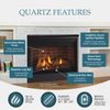Majestic Quartz Direct Vent Gas Fireplace - 42"