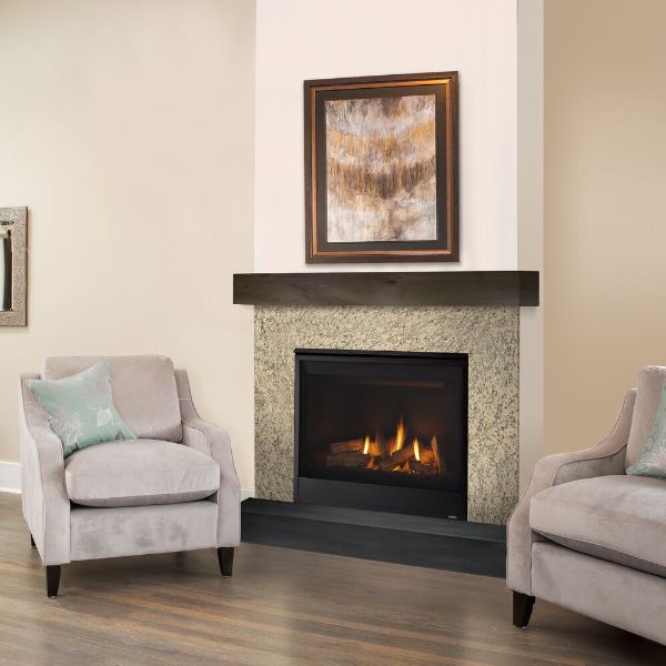 Majestic Quartz 36 Platinum Direct Vent Gas Fireplace