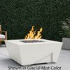 M&ouml;bius Balboa Square Concrete Gas Fire Pit - 36"