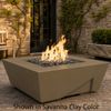 M&ouml;bius Balboa Square Concrete Gas Fire Pit - 46"