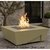 M&ouml;bius Balboa Square Concrete Gas Fire Pit - 46"