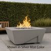 M&ouml;bius Balboa Square Concrete Gas Fire Pit - 36"