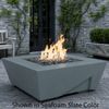 M&ouml;bius Balboa Square Concrete Gas Fire Pit - 46"