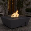M&ouml;bius Balboa Square Concrete Gas Fire Pit - 46"