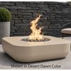 M&ouml;bius Montecito Square Concrete Gas Fire Pit - 36"
