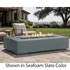 M&ouml;bius Encinitas Rectangular Concrete Gas Fire Pit - 69"