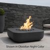 M&ouml;bius Montecito Square Concrete Gas Fire Pit - 36"