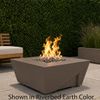 M&ouml;bius Balboa Square Concrete Gas Fire Pit - 36"