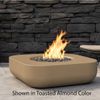 M&ouml;bius Montecito Square Concrete Gas Fire Pit - 36"