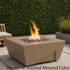 M&ouml;bius Balboa Square Concrete Gas Fire Pit - 36"