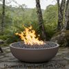 Mobius La Jolla Round Concrete Gas Fire Bowl - 46"