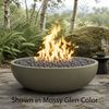 Mobius La Jolla Round Concrete Gas Fire Bowl - 46"