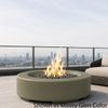 M&ouml;bius Oceanside Round Concrete Gas Fire Pit - 46"