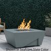 M&ouml;bius Balboa Square Concrete Gas Fire Pit - 36"