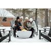 HPC Fire Dekko Serenade Electronic Gas Fire Pit - 32"