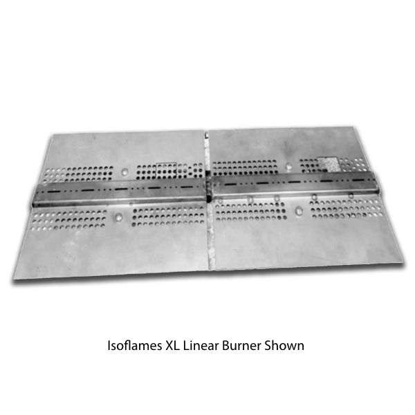 Isokern Xcelux Linear Gas Fireplace - 72"