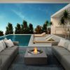 EcoSmart Fire Martini 50 Gas Fire Pit Table