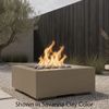 M&ouml;bius Encinitas Square Concrete Gas Fire Pit - 36"