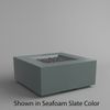 M&ouml;bius Encinitas Square Concrete Gas Fire Pit - 36"