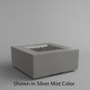 M&ouml;bius Encinitas Square Concrete Gas Fire Pit - 36"