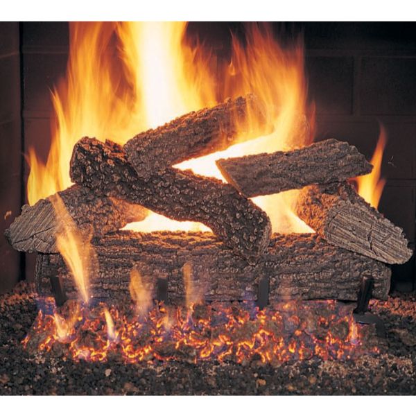 Golden Blount Round Mountain Vented Gas Log Set