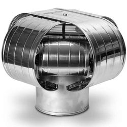 Vacu-Stack Solid Pack Stainless Steel Chimney Cap